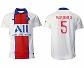 2020-21 Paris Saint Germain 5 MARQUINHOS Away Thailand Soccer Jersey,baseball caps,new era cap wholesale,wholesale hats